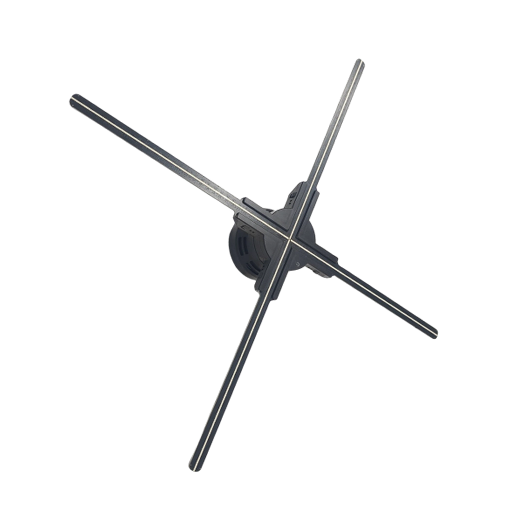 100cm large-format 3D hologram fan for event and exhibition displays